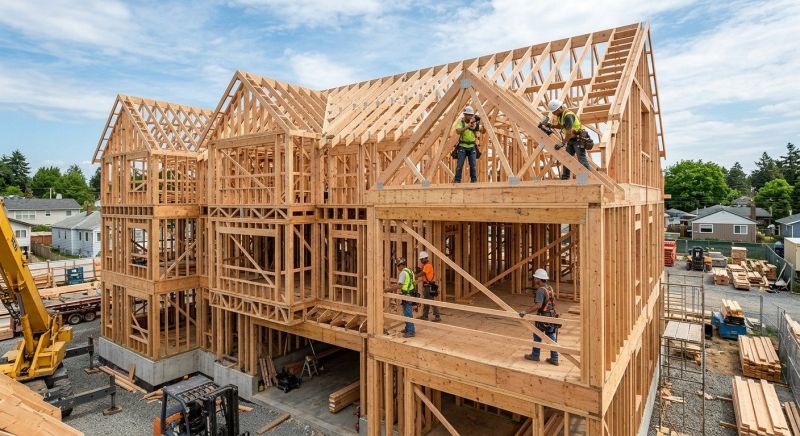 Building Framing in Conroe, TX