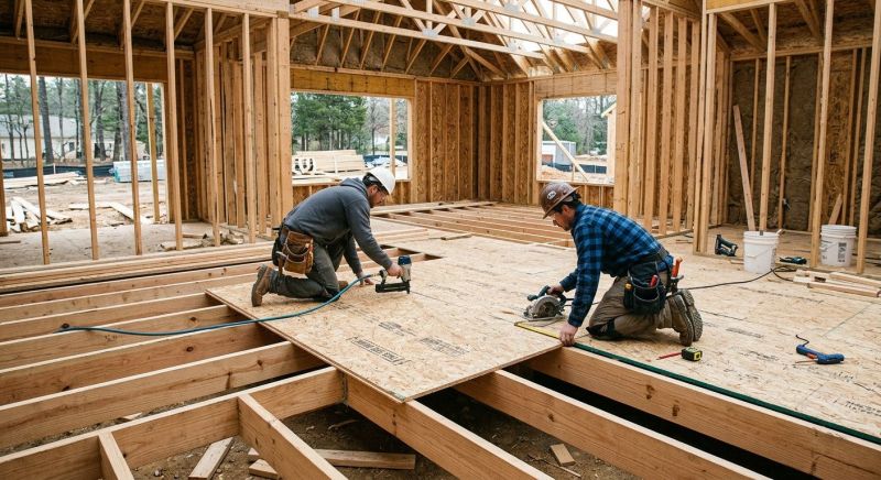 Attic Subfloor Installation in Conroe, TX