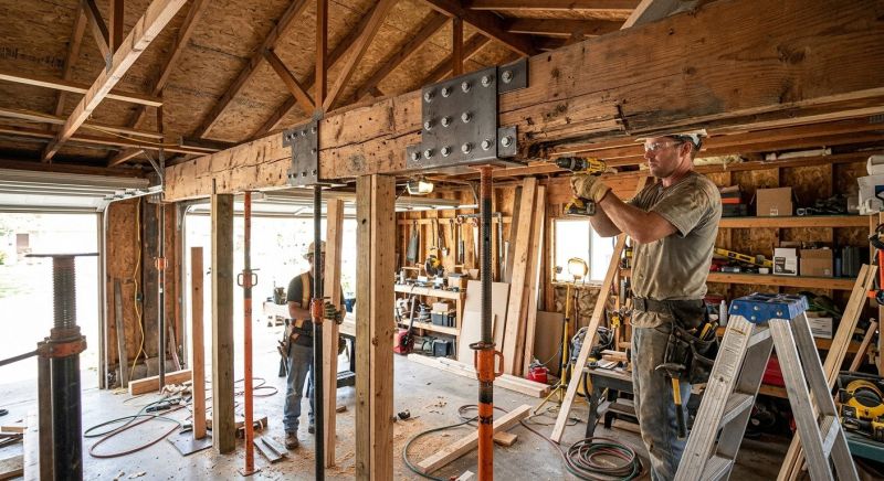 Barn Beam Replacement in Conroe, TX