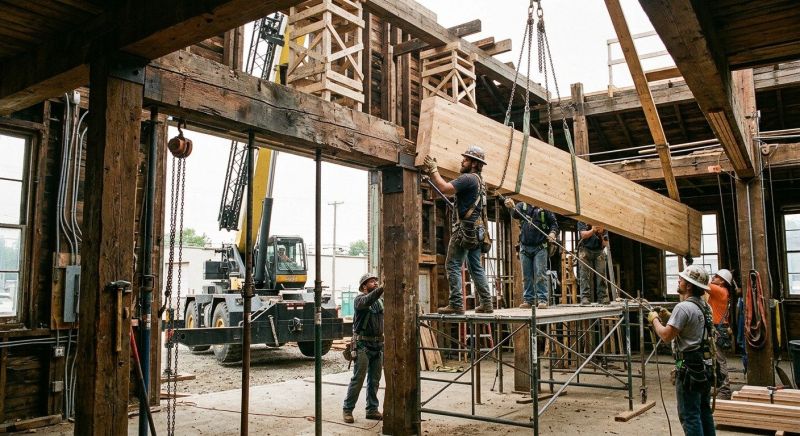 Barn Beam Replacement in Kansas City, KS