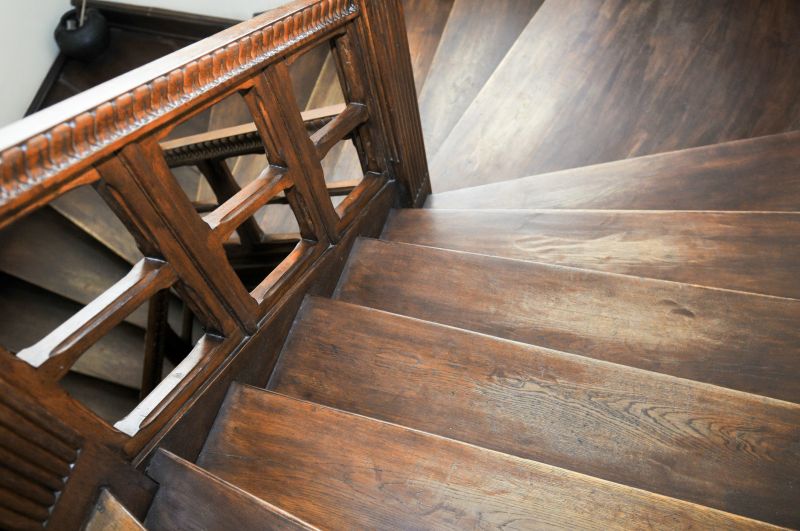 Curved Staircase Installation in Wilmington, NC