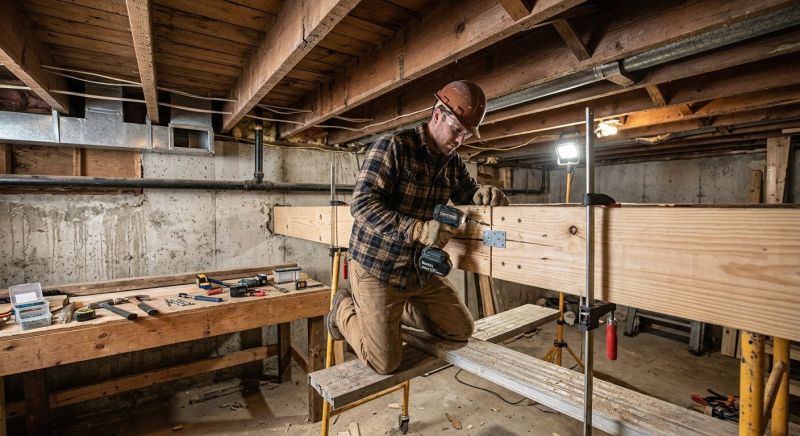 Floor Beam Repair in Kansas City, KS