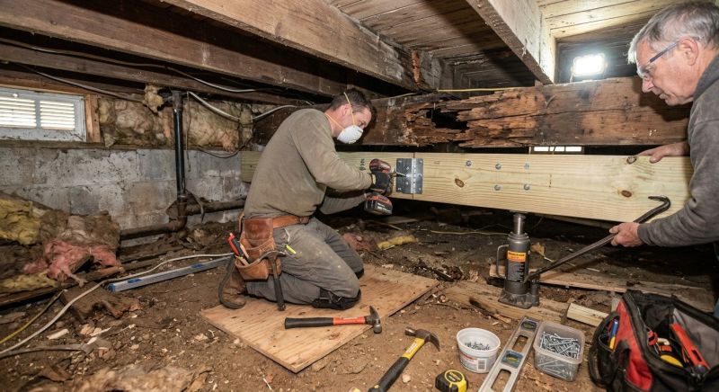 Floor Framing Replacement in Conroe, TX