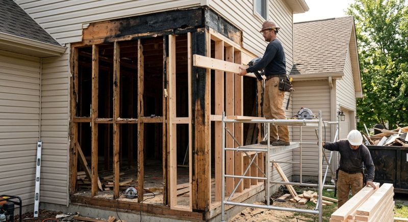 Framing Repair in Kansas City, KS