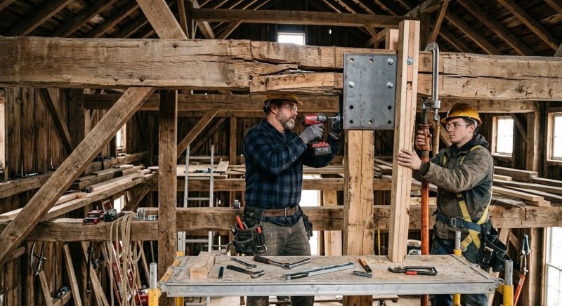 Garage Beam Repair in Wilmington, NC