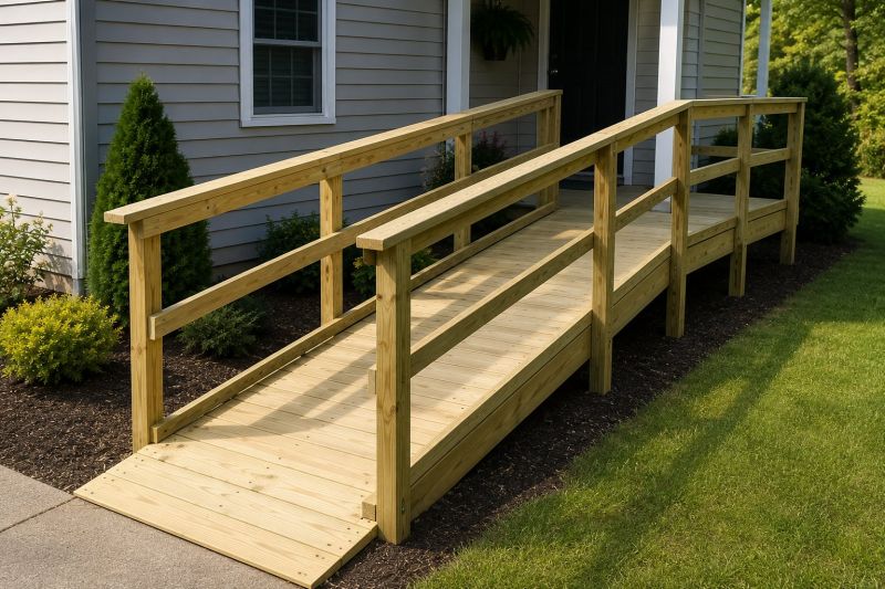 Handicap Ramp Installation in Wilmington, NC