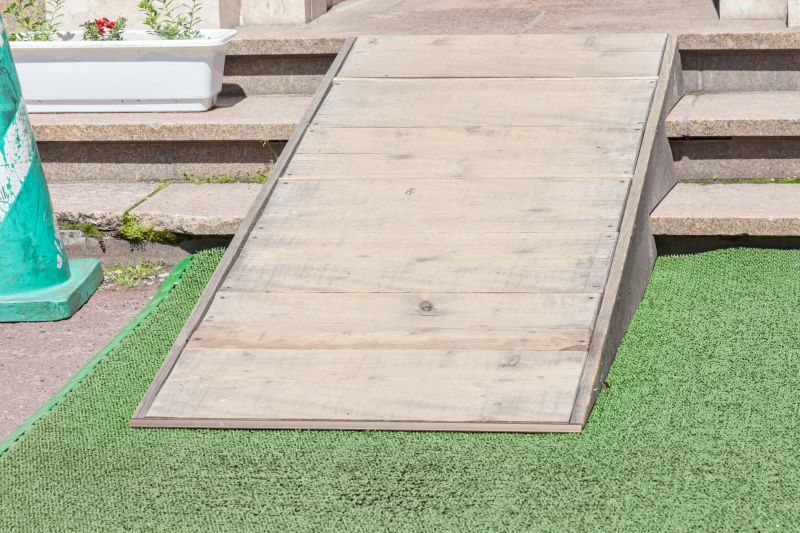 Hardwood Ramp Installation in Wilmington, NC