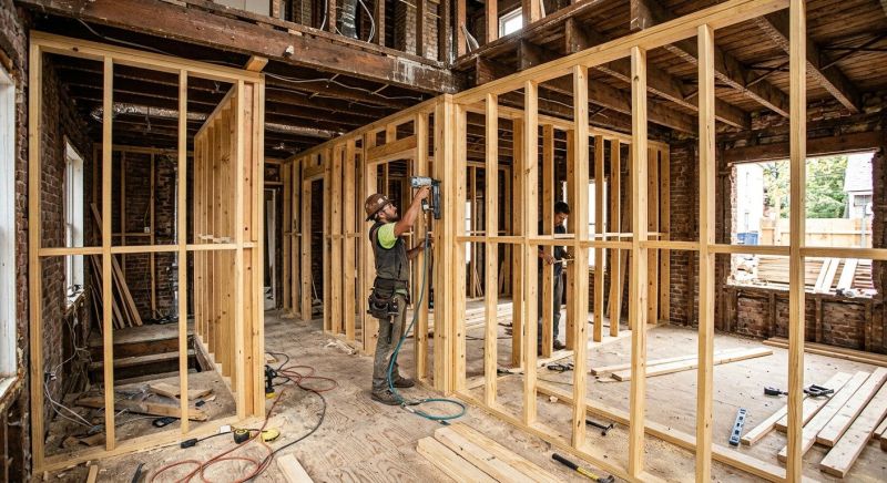 Home Remodeling Framing in Wilmington, NC