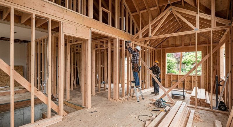 Home Renovation Framing in Conroe, TX