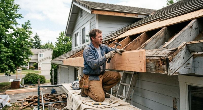 Overhang Repair in Wilmington, NC
