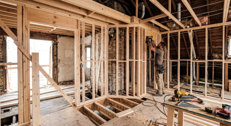 Renovation Framing in Kansas City, KS