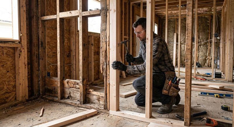 Roof Framing Repair in Kansas City, KS