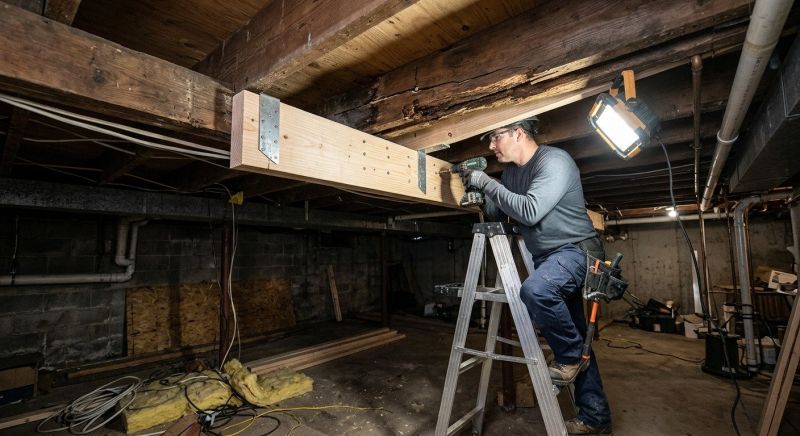 Roof Joist Repair in Kansas City, KS