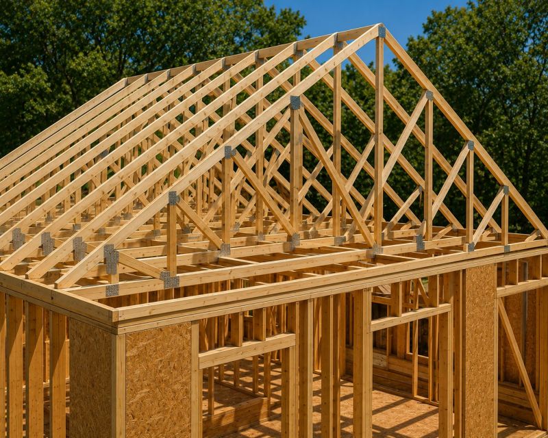 Roof Trusses Installation in Kansas City, KS