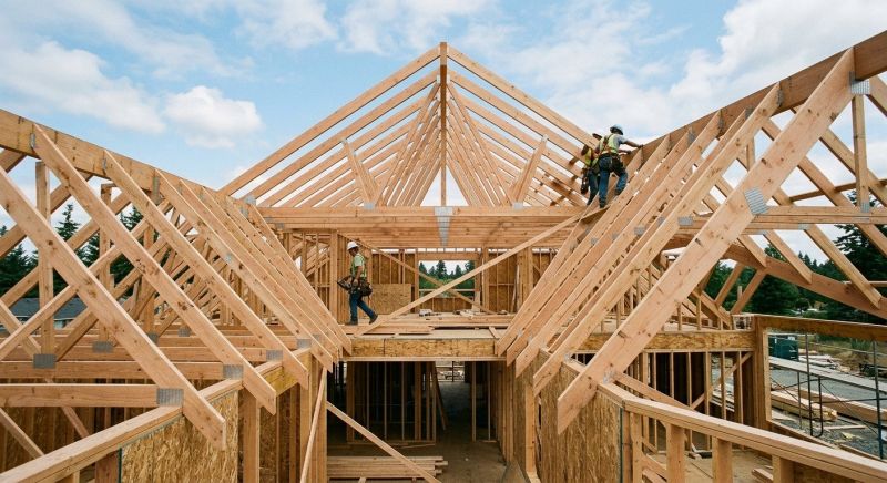 Roof Trusses Installation in Kansas City, KS