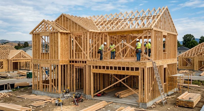 Rough Framing Service in Conroe, TX