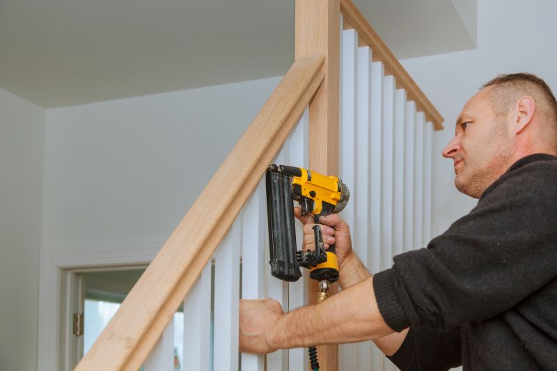 Stair Banister Installation in Wilmington, NC