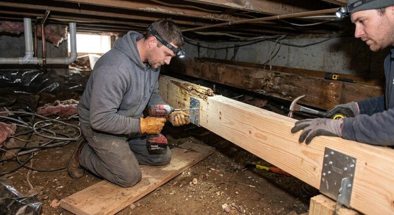 Structural Flooring Repair in Conroe, TX
