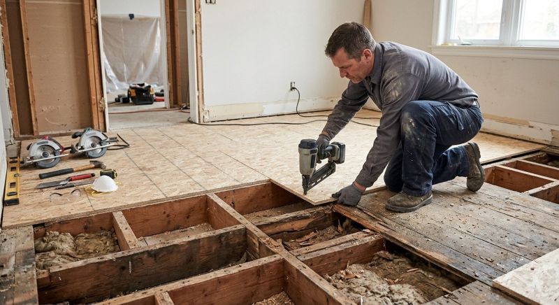Subfloor Repair in Conroe, TX