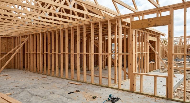 Timber Stud Framing in Kansas City, KS