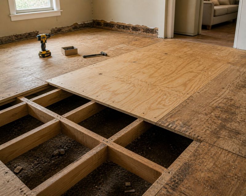 Underfloor Repair in Wilmington, NC