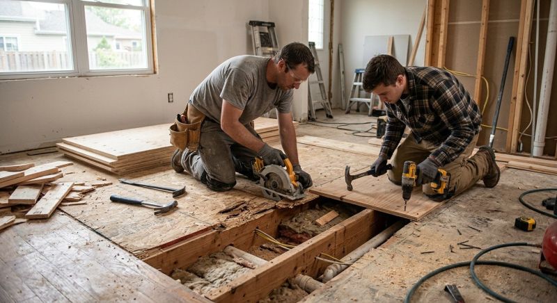 Underfloor Repair in Conroe, TX