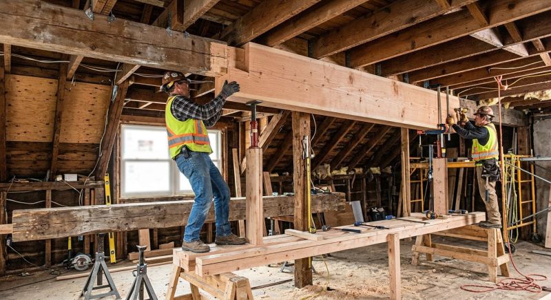 Wood Beam Repair in Kansas City, KS